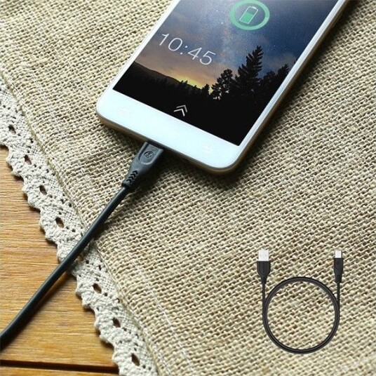 Somostel Usb-A Til Microusb-Kabel Svart (Sms-Bt03)