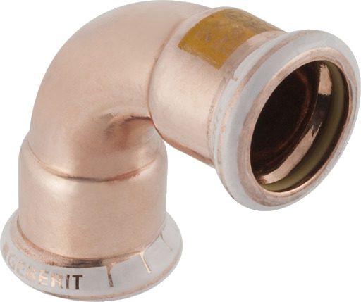 4 stk 54 mm bøy CUG 90° hylse/hylse Mapress