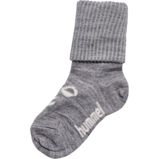 Hummel Grey Melange Mini Ull Strømper 18-20 Hummel Grey Melange Mini Ull Strømper 18-20