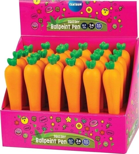 CENTRUM Ballpoint pen SQUISHI YELLOW RED