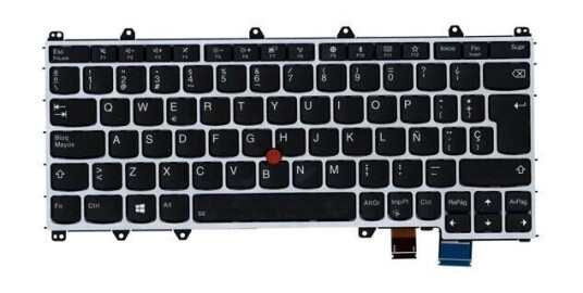 Lenovo Sunrex - Brbart tastatur - til utskifting - Spansk - Slv