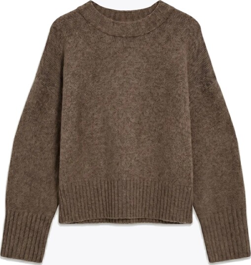 Topshop Daisy Long Sleeve Knitted Jumper Grå XS Topshop Daisy Long Sleeve Knitted Jumper Grå XS