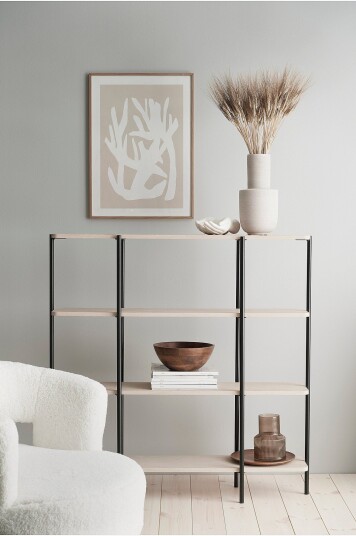 Ellos Home Hylle Lyllo 120x120 cm Hvit Ellos Home Hylle Lyllo 120x120 cm Hvit