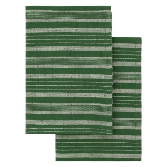 Meraki Tea Towels Green Meraki Tea Towels Green