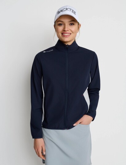 BACKTEE Ladies Windbreaker Jacket Navy M BACKTEE Ladies Windbreaker Jacket Navy M