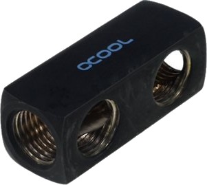 Alphacool HF 5 veis tilkoblingsterminal deep black 17027