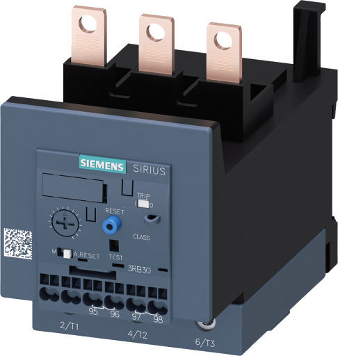 Siemens Elektronisk termisk relé 32–115A, 3RB3046-1XD0 Siemens Elektronisk termisk relé 32–115A, 3RB3046-1XD0