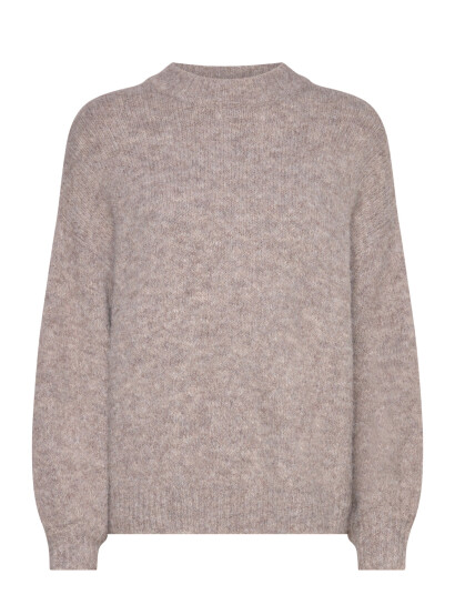 A-View Patrisia Solid Knit Pullover - Beige - XS