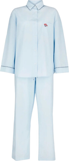Becksöndergaard Scallop Flotile Pyjamas Set Blue L
