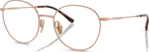 Briller   VO4280T fra Vogue   Rød   Metall   Rund   Small