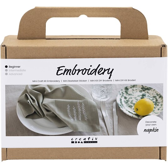 Mini Craft Kit Embroidery Napki 977648 Mini Craft Kit Embroidery Napki 977648