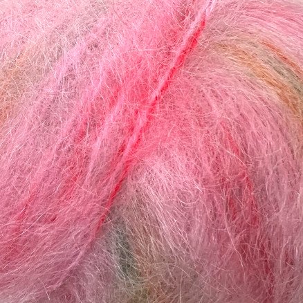 Permin Bella Colour Garn 77 Rosa/Rosa/Grønn