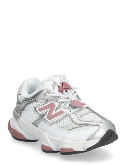 New Balance New Balance 9060 Kids Bungee Lace White 18.5