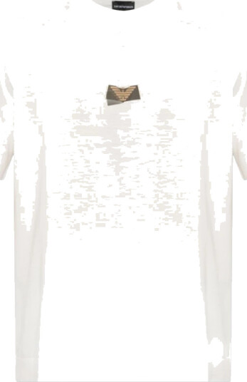 Emporio Armani Herre Topper Hvit 2XL,