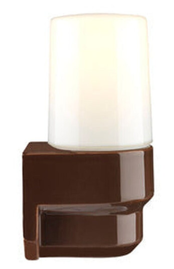 Ifø Electric Classic vegglampe Badstu IP55 E14 - Brun/Opal glass