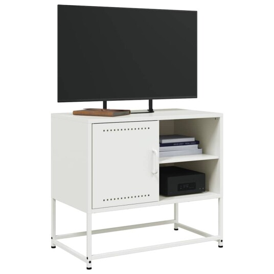  TV-benk hvitt 68x39x60,5 cm stål 8721102634062