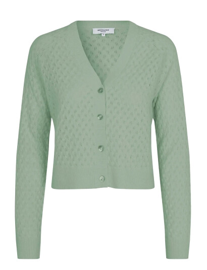 Rosemunde Rwlaica Cashmere Pointelle Cardigan Green XS Rosemunde Rwlaica Cashmere Pointelle Cardigan Green XS