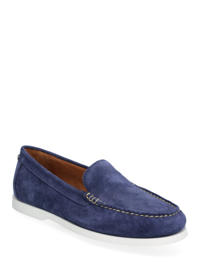 Polo Ralph Lauren Suede Merton Vnetn Cs Lfr Blue 44.5