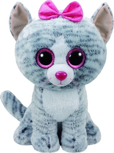 Ty Meteor Mascot Ty Beanie Boos Kiki Grå Katt 42 Cm