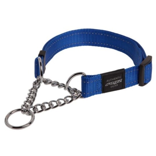 Rogz Utility Halvstrup m/refleks (flere farger) Blå XL-25MM 50-70CM