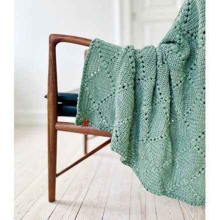 Walters Babyteppe av Milla Billa Garnpakke til Walters Babyteppe Str 95x95cm