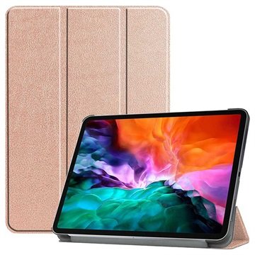 Tri-Fold Series iPad Pro 12.9 2021/2022 Smart Folio-etui Roségull Tri-Fold Series iPad Pro 12.9 2021/2022 Smart Folio-etui Roségull