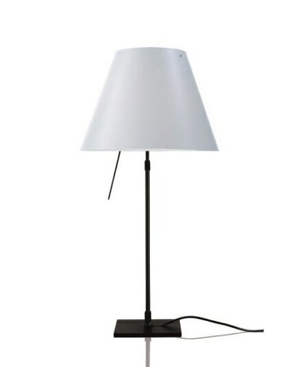 Luceplan - Costanza Bordlampe m/Dimmer Svart/White