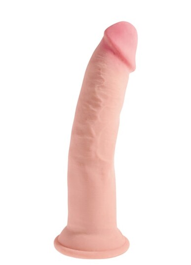 King Cock Plus Triple Density Dildo 26 cm     - Beige