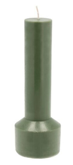 Villa Collection Styles kubbelys 7x20 cm dark green