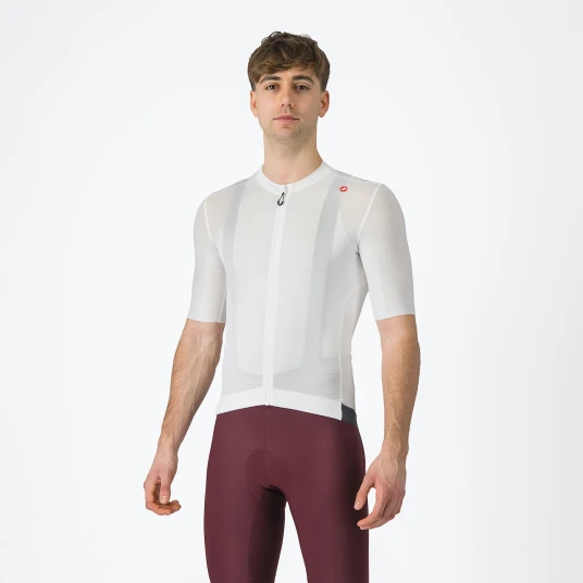 Castelli Espresso sykkeltrøye ivory/mørk grå herre