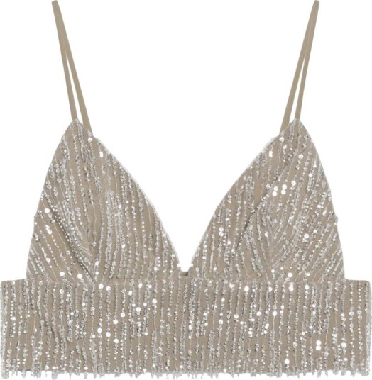 Ami Paris Dame Topper Beige XS,