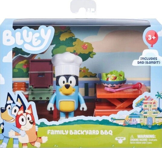Bluey Familie Hagegrill Lekesett 3+ År