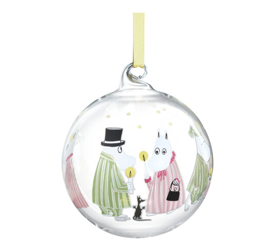 Moomin Mummi julekule Pyjamas 9 cm