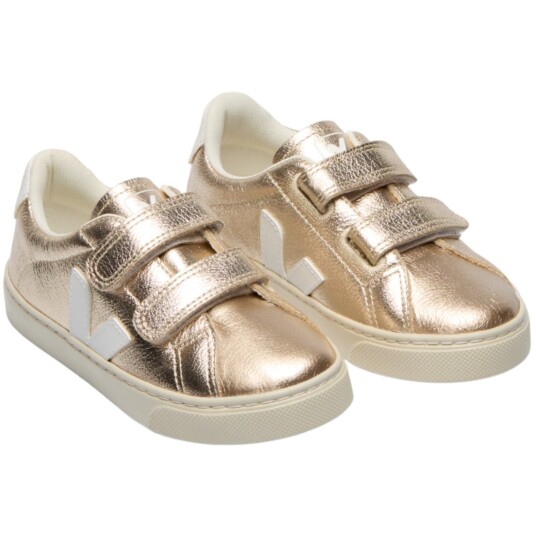 Veja Platine White Small Esplar Sneakers 26