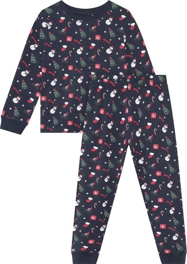 Minymo Pyjamas Set Aop PARISIAN NIGHT 134