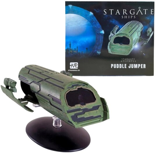 Stargate Atlantis Puddle Jumper DieCast 5.9" Ship