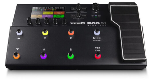 Line 6 PODGO trådløs gitar multieffekt Line 6 PODGO trådløs gitar multieffekt