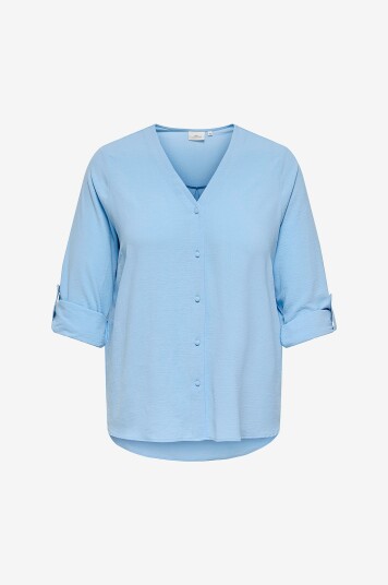 Only Carmakoma   Bluse carJana Mette   Blå