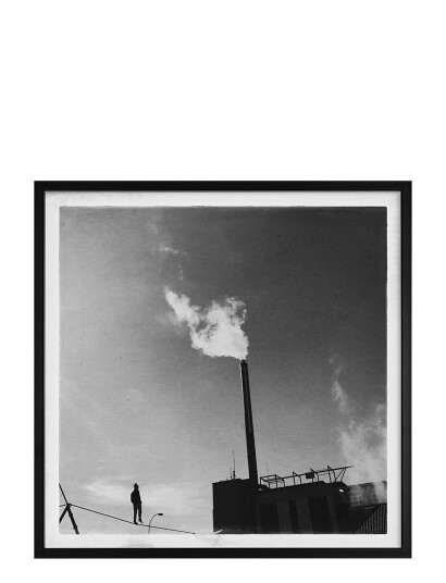 Democratic Gallery Poster Balanced Industry - Black - 30X30