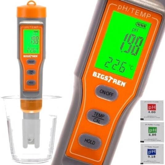 Digital pH-måler for Vann - Vanntester