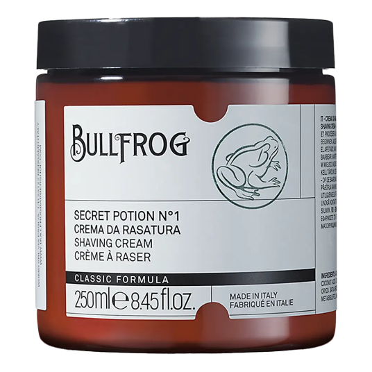 Bullfrog Secret Potion N.1 barberkrem Classic Bullfrog Secret Potion N.1 barberkrem Classic
