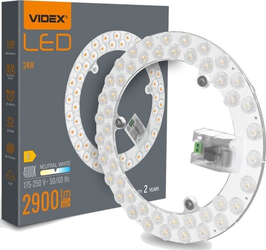 24W LED modul til taklampe 2900lm Ø21,5cm 4000K flicker free Kulør : Nøytral 24W LED modul til taklampe 2900lm Ø21,5cm 4000K flicker free Kulør : Nøytral