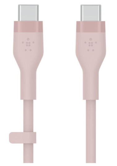 BELKIN BOOSTCHARGE USB-C TO C 2.0 SILICONE CABLE 2M PINK CABL