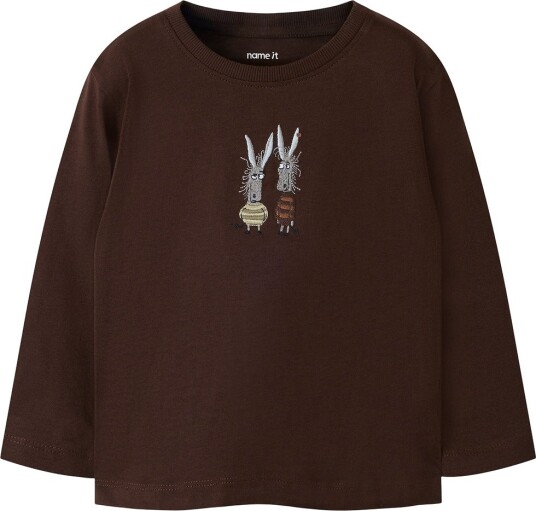 Name It Genser NmmOvid Kaffebønne Name It 2 år (92) Genser Brun