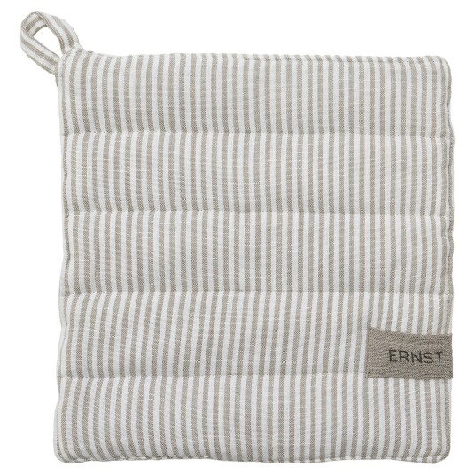 Ernst Gryteklut Striper Hvit/Beige