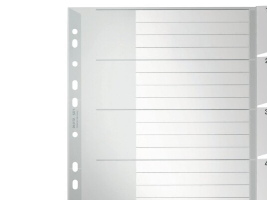 Leitz Register Blanc 238 Mm 297 Mm