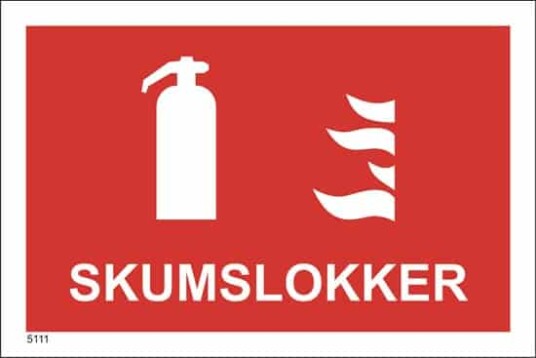 Skumslokker 21x14 cm PVC Vanlig