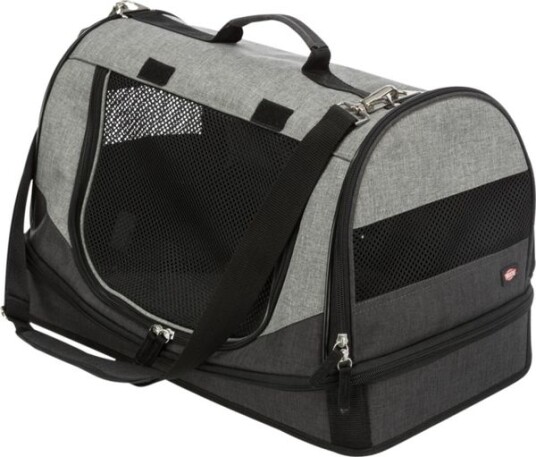 Trixie Holly Bæreveske for hund 50x30x30cm - Polyester, Sort/Grå Trixie Holly Bæreveske for hund 50x30x30cm - Polyester, Sort/Grå