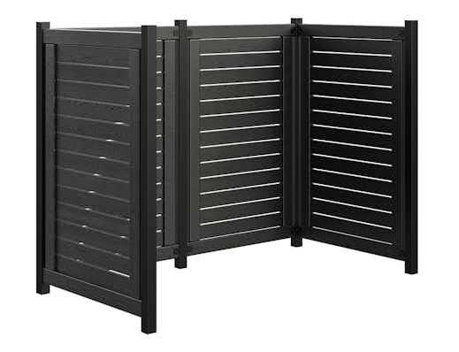 Renovasjonsskjul PLUS Lund 165×85×124 cm