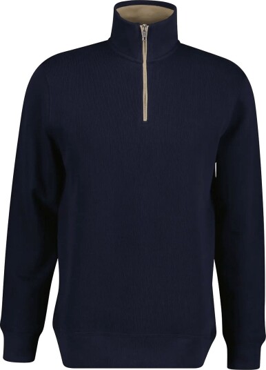 Gant Sacker Rib Half Zip   Navy   L